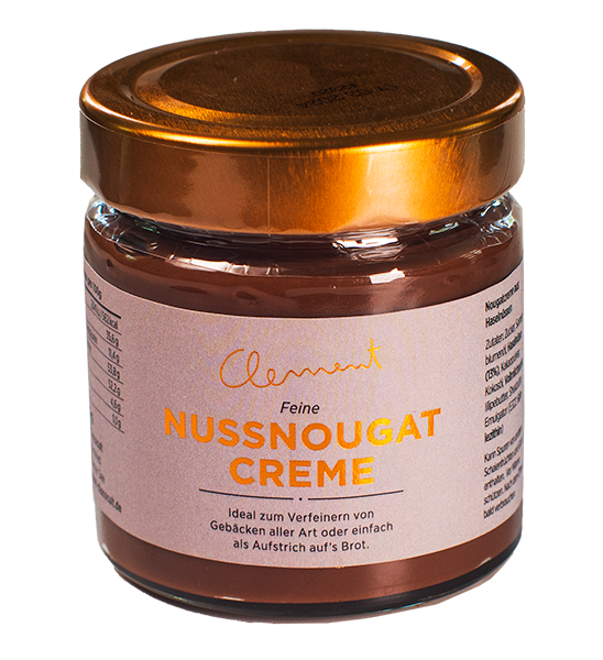 Feine Nussnougatcreme - Clement Chococult