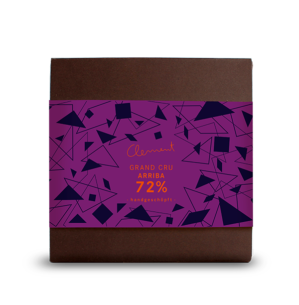 Carré Grand Cru 72% Arriba - Clement Chococult