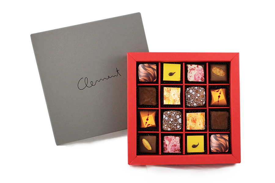 16 Pralinen – Mischung Classic - Clement Chococult